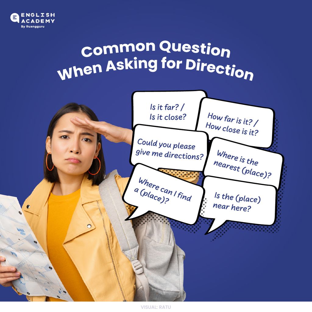 Cara Asking And Giving Direction Dalam Bahasa Inggris